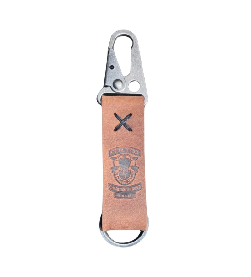 SFCT Leather Keychain